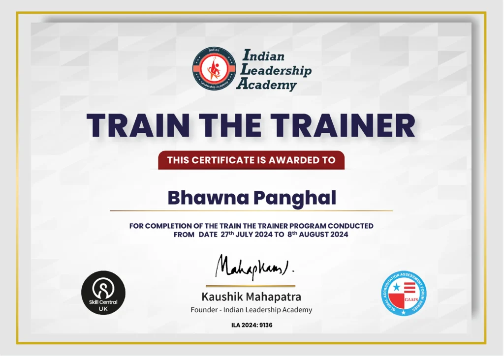 ILA- Master Trainer